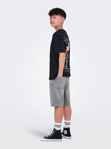 ONLY & SONS Junior Spijkershort "Edge" grijs