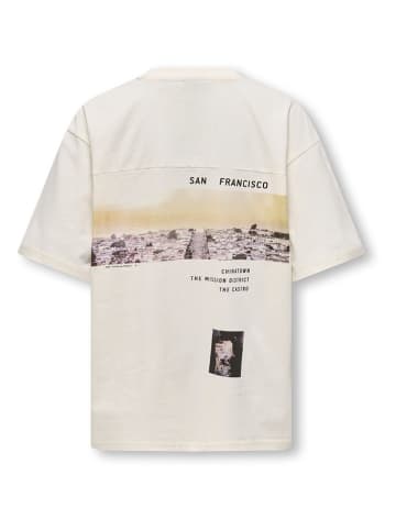 ONLY & SONS Junior Shirt "Snap" crème