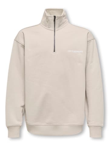 ONLY & SONS Junior Bluza "Onsles" w kolorze beżowym