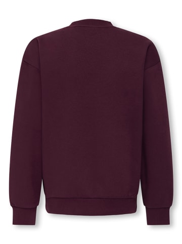 ONLY & SONS Junior Bluza "Beaufort" w kolorze bordowym