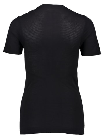 Falke Funktionsunterhemd "Maglietta" in Schwarz