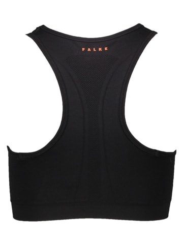 Falke Biustonosz sportowy "Madison" w kolorze czarnym