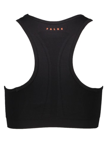 Falke Biustonosz sportowy "Madison" w kolorze czarnym