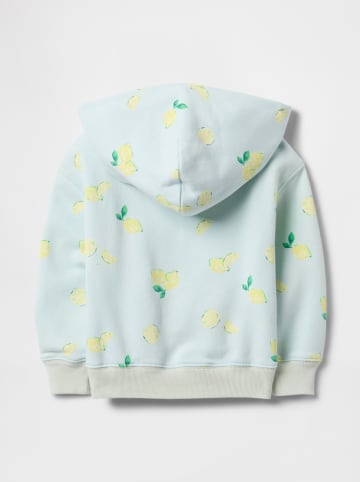 GAP Bluza w kolorze błękitno-żółto-zielonym