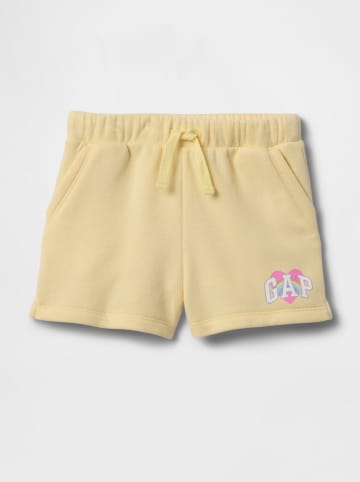 GAP Sweatshort in Gelb