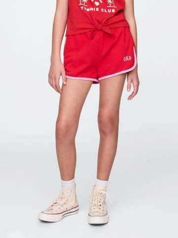 GAP Szorty w kolorze czerwonym