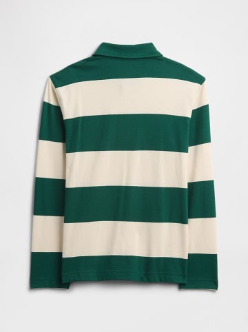 GAP Koszulka polo w kolorze zielonym