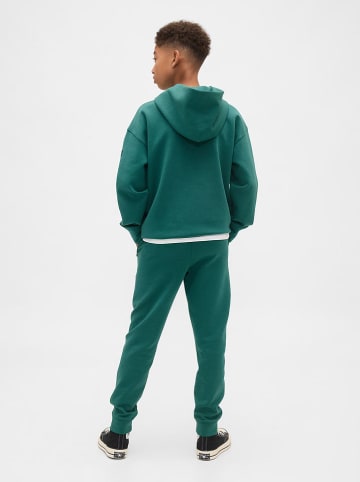 GAP Spodnie dresowe w kolorze zielonym