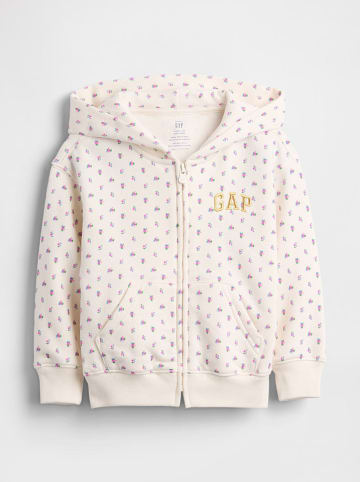 GAP Sweatjacke in Creme