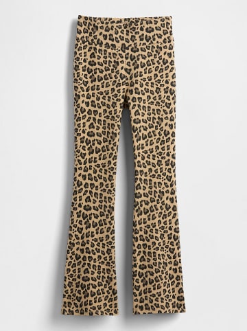 GAP Uitlopende legging lichtbruin