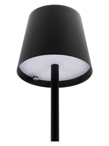 Securit Ledtafellamp "Feline" zwart - (H)38 x Ø 11 cm