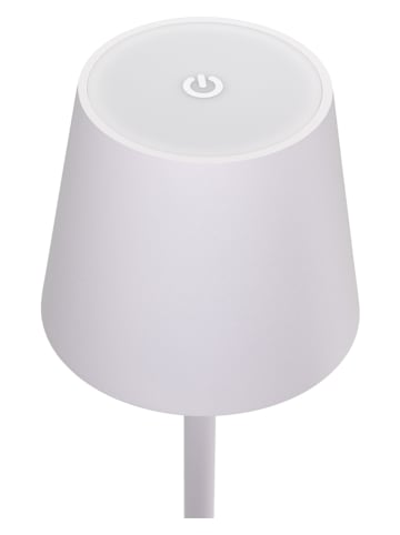 Securit Lampa stołowa LED "Feline" w kolorze białym - wys. 38 x Ø 11 cm