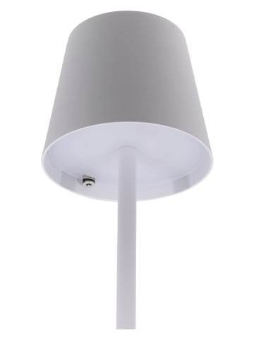 Securit Lampa stołowa LED "Feline" w kolorze białym - wys. 38 x Ø 11 cm