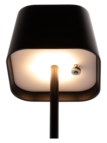 Securit Lampa stołowa LED w kolorze czarnym  - 7,5 x 20,5 cm