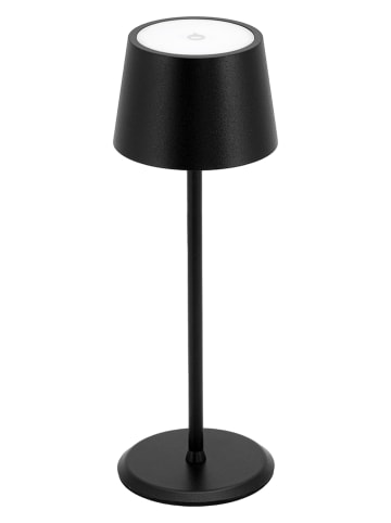 Securit Lampa stołowa LED w kolorze czarnym - wys. 20 x Ø 7,5 cm