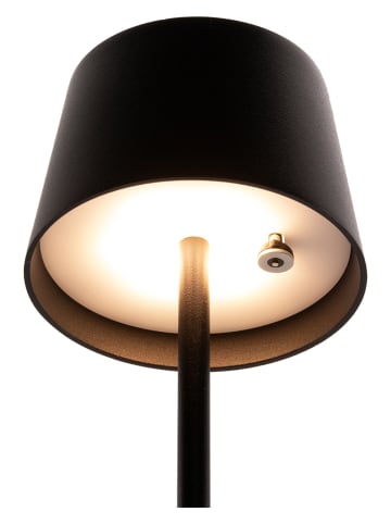 Securit Ledtafellamp zwart - (H)20 x Ø 7,5 cm