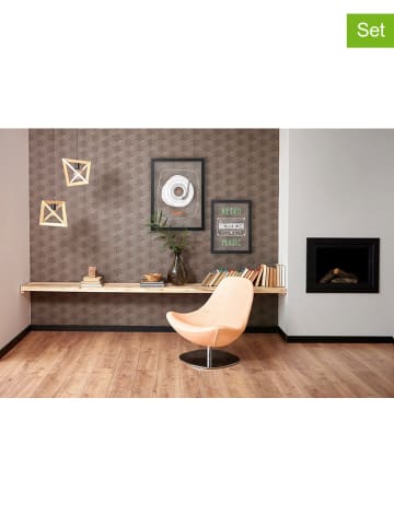 Securit 3tlg. Set: Wandtafel und 2 Kreidestifte - (B)40 x (H)30 x (T)1 cm