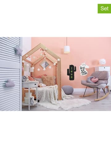 Securit 2tlg. Set: Wandtafel "Cactus" und Kreidemarker - (B)27,5 x (H)47,3 x (T)1 cm