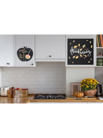 Securit 2-delige set: schoolbord "Apple" en krijtstift - (B)29,1 x (H)31,6 x (D)0,30 cm