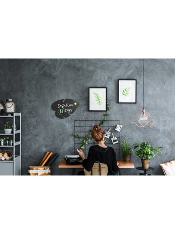 Securit 2-delige set: schoolbord "Leaf" en krijtstift - (B)29 x (H)43,8 x (D)0,30 cm