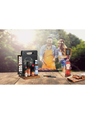 Securit Organizer w kolorze czarnym na stół - 22 x 34,5 x 20 cm