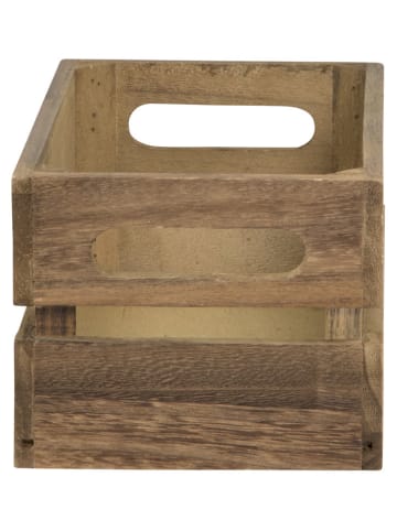 Securit Aufbewahrungsbox in Natur - (B)24 x (H)11,6 x (T)14,2 cm