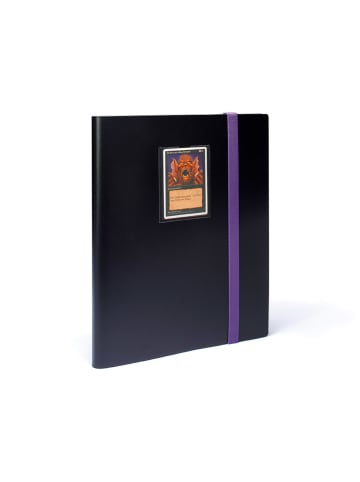 LEUCHTTURM1917 Verzamelkaartenalbum "Slim - Fantasy'' zwart/paars - (L)30,5 x (B)25 cm
