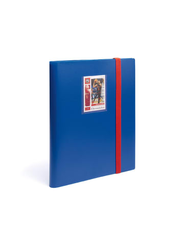 LEUCHTTURM1917 Album kolekcjonerski "Slim - Sport" w kolorze niebieskim - 30,5 x 25 cm
