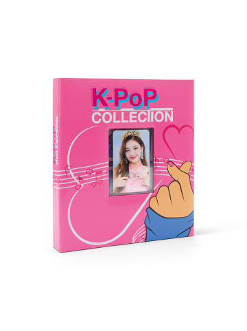 Leuchtturm Verzamelkaartenalbum "K-Pop" roze - (L)22,5 x (B)20 cm