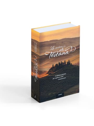 Leuchtturm Boekenkluis ''Toscana'' meerkleurig - (B)24 x (H)5,5 x (D)15,5 cm