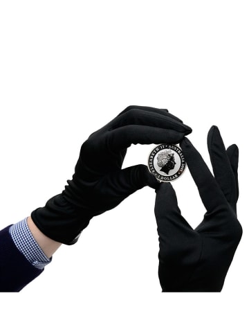 LEUCHTTURM1917 Münzhandschuhe in Schwarz - Größe S