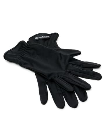 Leuchtturm Muntenhandschoenen zwart - maat S