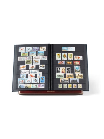 Leuchtturm Albumständer ''Present'' in Braun - (L)26 x (B)39 cm