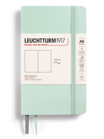 LEUCHTTURM1917 Blanco notitieboek mintgroen - A6