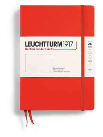 LEUCHTTURM1917 Notatnik w kolorze czerwonym - A5