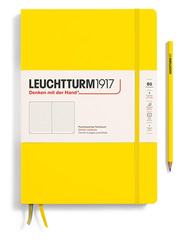LEUCHTTURM1917 Gestipt notitieboek geel - B5