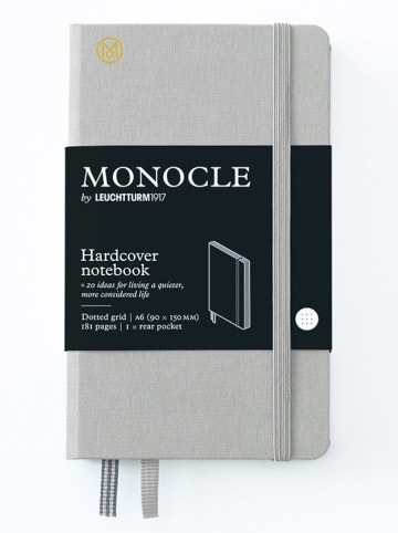 LEUCHTTURM1917 Gestipt notitieboek lichtgrijs - A6