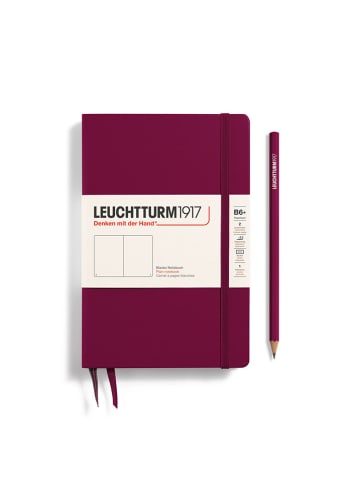 LEUCHTTURM1917 Blanco notitieboek bordeaux - B6+
