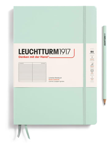 LEUCHTTURM1917 Gelinieerd notitieboek mintgroen - B5