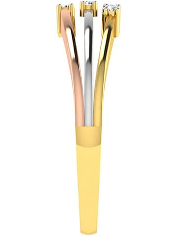 Diamant Vendôme Złoty pierścionek z diamentami