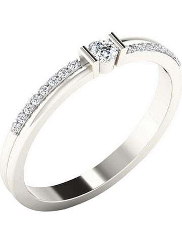 Diamant Vendôme Weißgold-Ring mit Diamanten