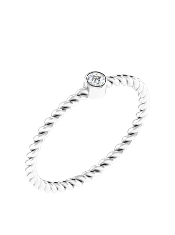 Diamant Vendôme Witgouden ring met diamant