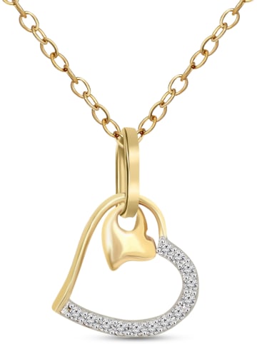 Diamant Vendôme Gold-Anhänger mit Diamanten