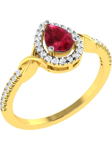 Diamant Vendôme Gold-Ring mit Diamanten