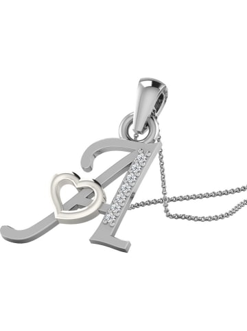 Diamant Vendôme Witgouden hanger met diamanten