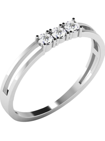 Diamant Vendôme Witgouden ring met diamanten