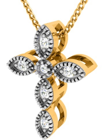 Diamant Vendôme Złota zawieszka z diamentami