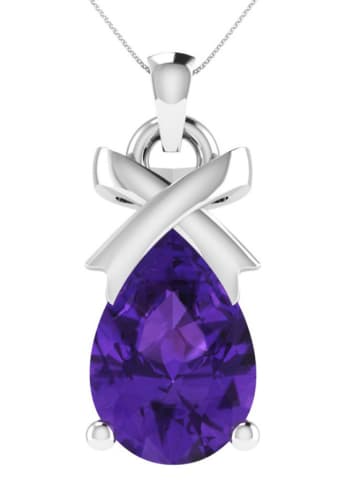 Diamant Vendôme Zilveren ketting met hanger - (L)40 cm