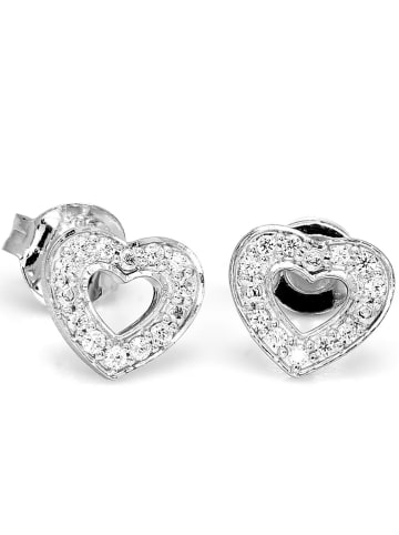 Diamant Vendôme Witgouden oorsteker met diamanten