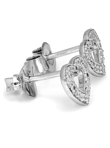 Diamant Vendôme Weißgold-Ohrstecker mit Diamanten